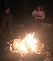 Picture of a Campfire