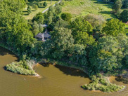 A living shoreline at Windy Hill Farm in Queen Anne’s County that was built with support of DNR’s Shore Erosion Loan Program. Maryland DNR photo