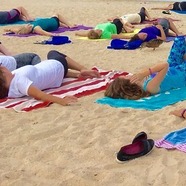 Picture of Yoga on the Beach