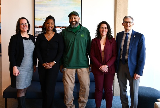 Secretary McIlwain with members of Enviromental Council