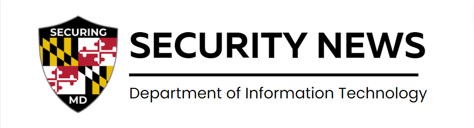 Image of Office of Security Management Logo and Security News Heading