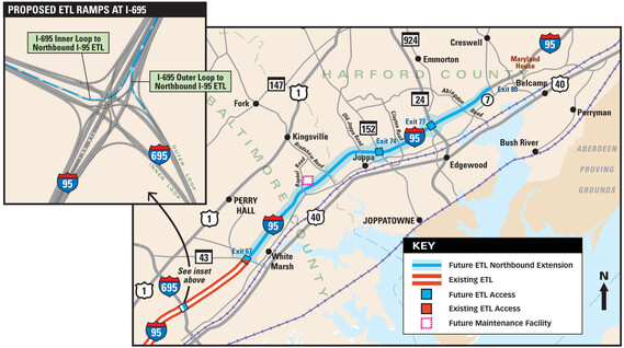 MARYLAND TRANSPORTATION AUTHORITY BOARD APPROVES TOLL RATE RANGES FOR I ...