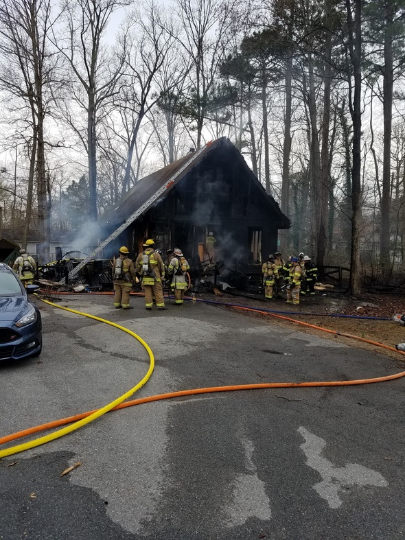 Golden West Way House Fire