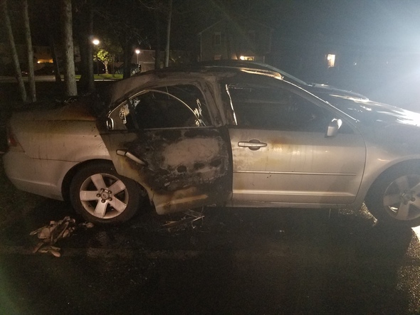 Eagle Court Vehicle Fire
