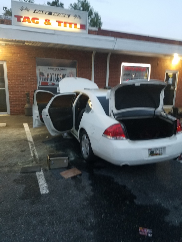 Vehicle Fire Waldorf 8-8-18