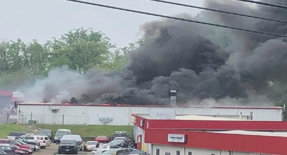 Weaver Auto Shop Fire