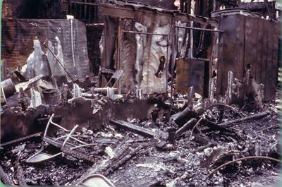 Haunted Castle fire at Six Flags Adventure Park on May 11, 1984