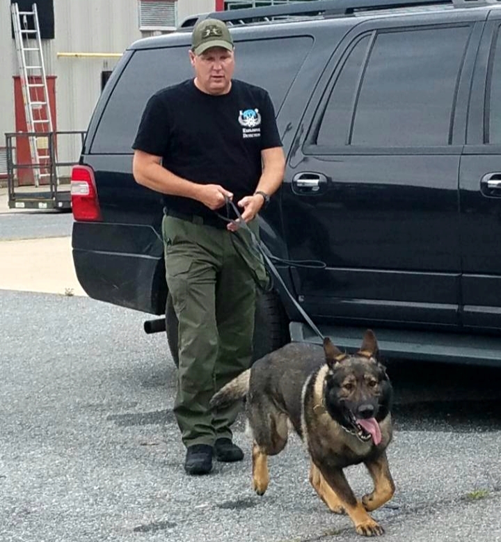 First State Fire Marshal K-9 Certified with Maryland State Police ...