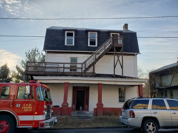 Cumberland christmas fire