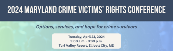 2024 Victims rights Conference