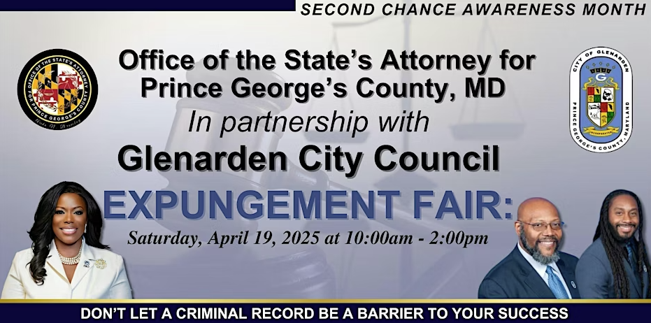 PGSAO Expungement Fair with City of Glenarden
