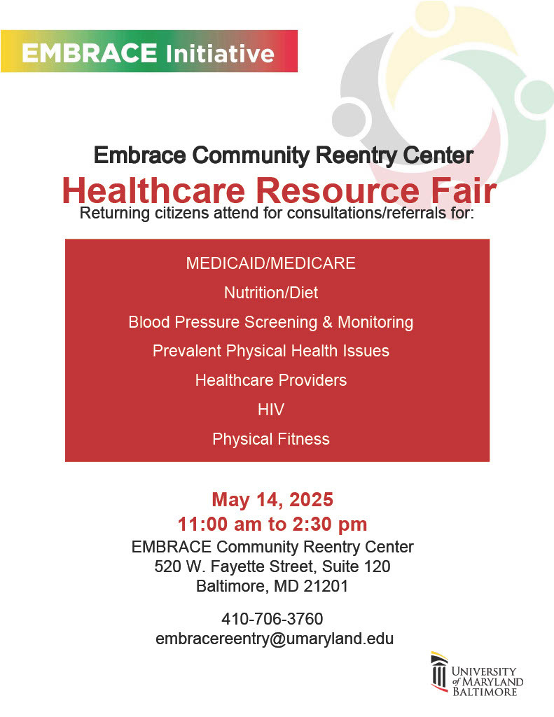 Embrace Health Fair Flyer