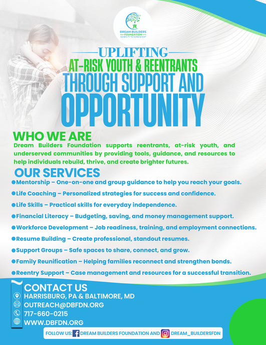 Dream Builders Foundation Flyer