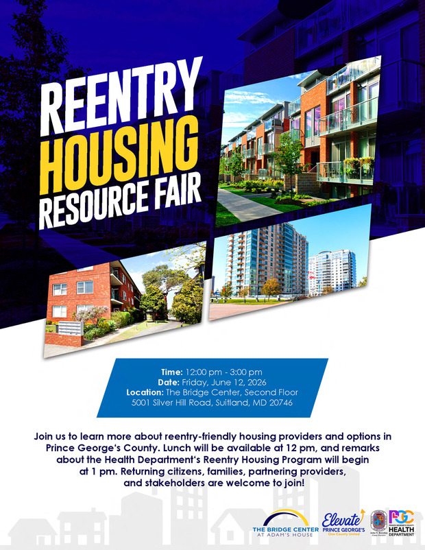 Reentry Housing Resource Fair Flyer