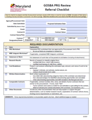 PRG Referral Worksheet