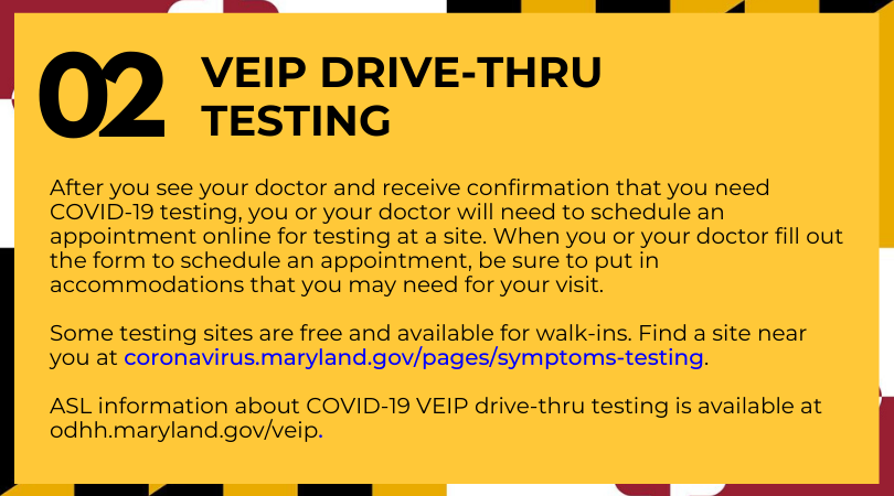 VEIP Drive-Thru Testing