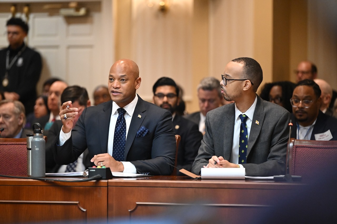 Governor Moore testifying