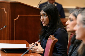 Lt. Governor Aruna Miller testifies to Senate Finance Committee in support of VAX Act