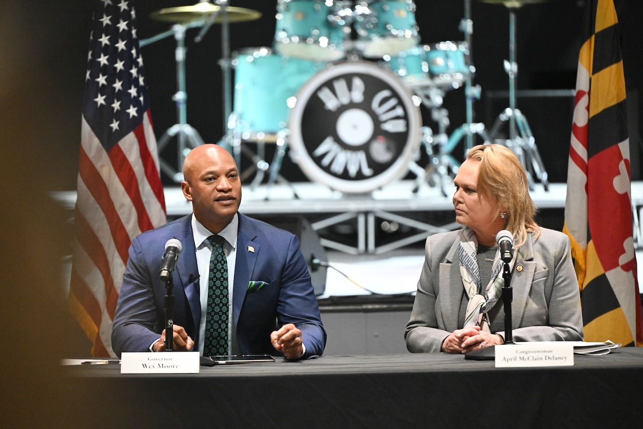 Governor Moore and Congresswoman McClain Delaney