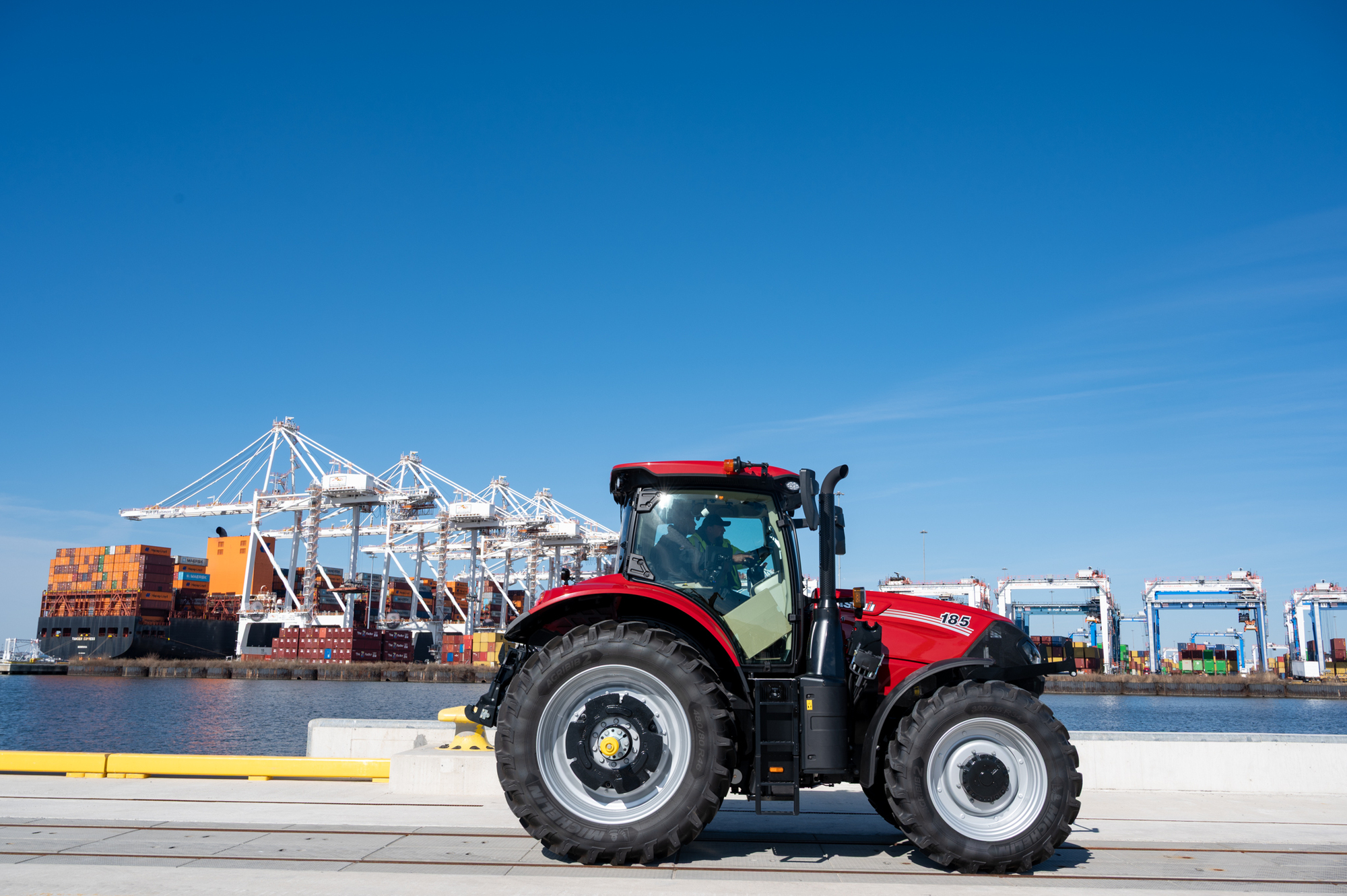 Governor Moore visits the Helen Delich Bentley Port of Baltimore