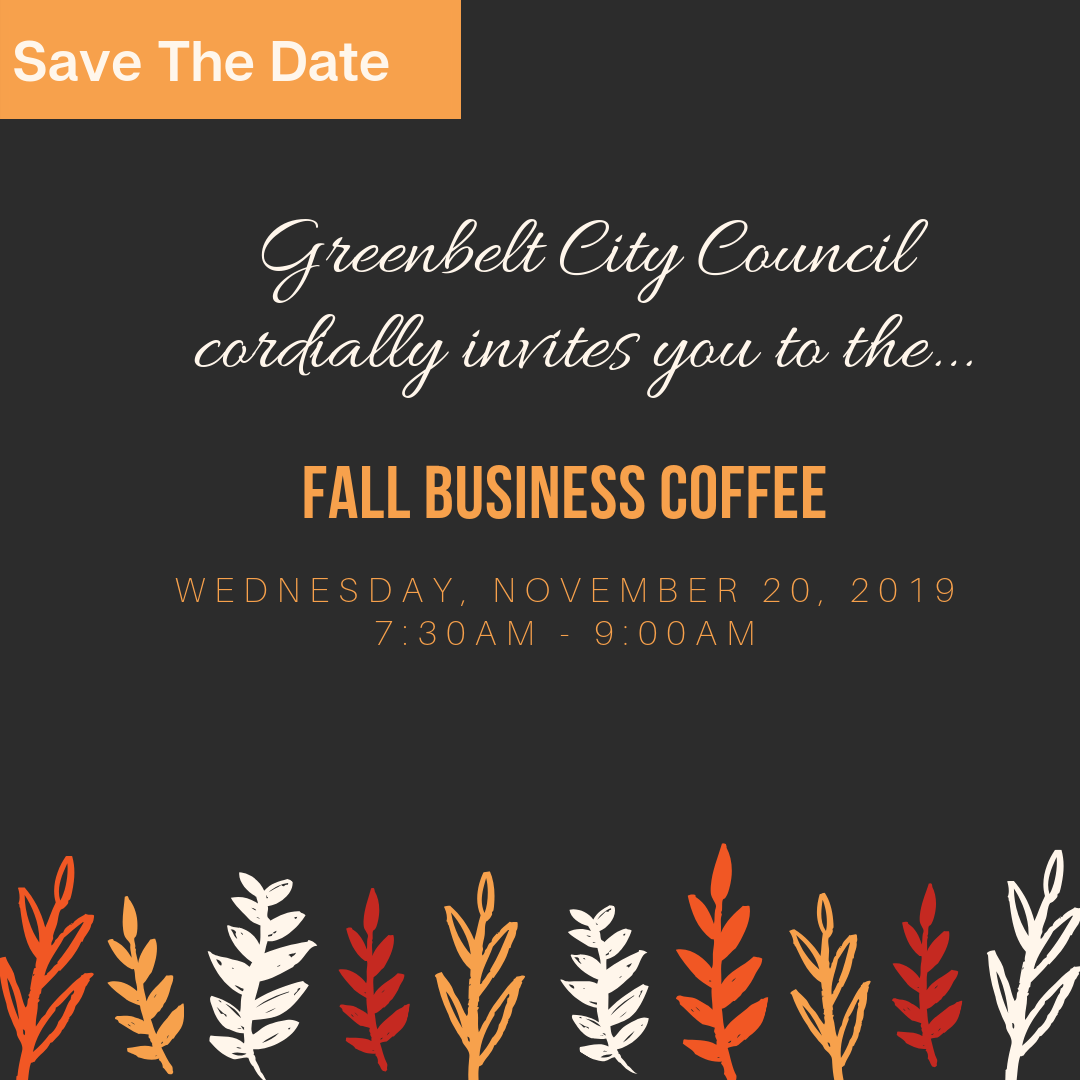 save date business coffee