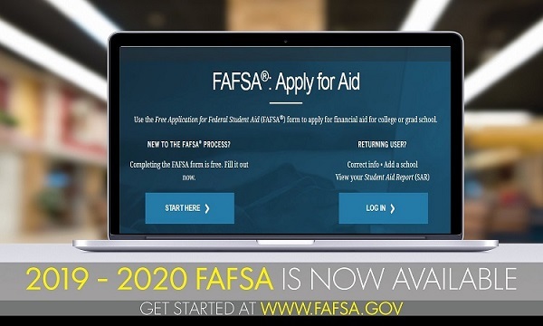 File the 2019-2020 FAFSA Today!