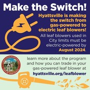 Leaf Blower Make the Switch