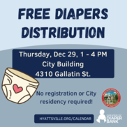 Diaper distribution 12/29