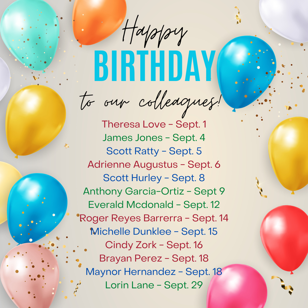 September Birthdays