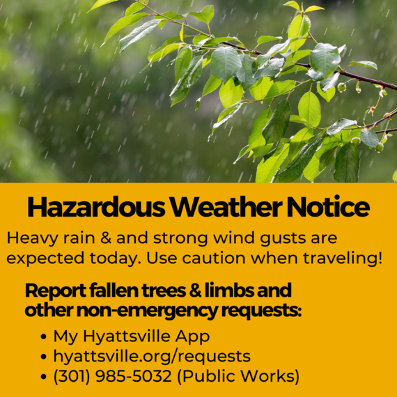 Graphic for Hazardous Weather Notice