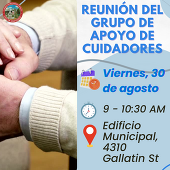 Reunion de apoyo para cuidadores