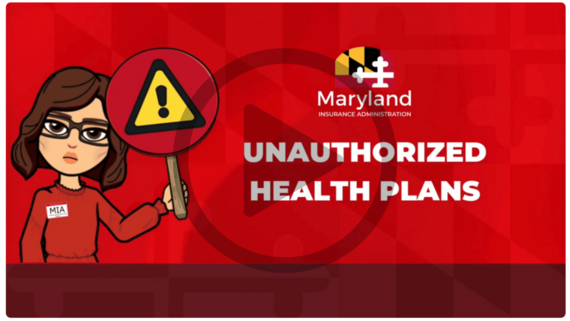 Unauthorized Health Plans Video