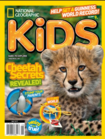 A Cheetah cub is shown with text, "Cheetah Secrets Revealed!"
