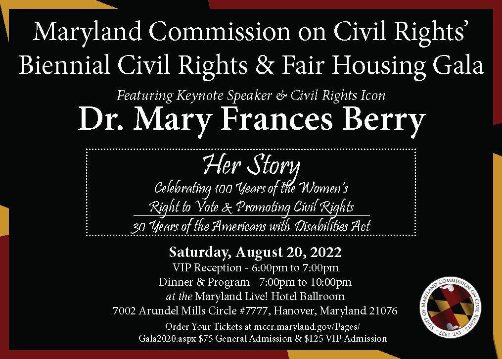 2nd Biennial Civil Rights & Fair Housing Gala