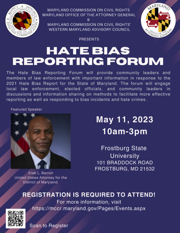 Hate Bias Reporting Forum