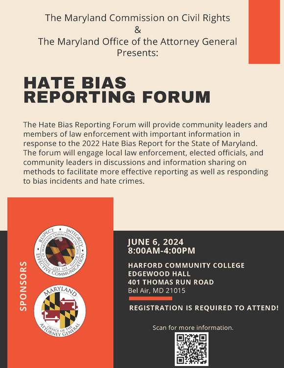Hate bias Forum HCC