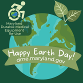 Earth Day Graphic with DME Logo