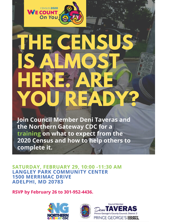 Prince George's County census training