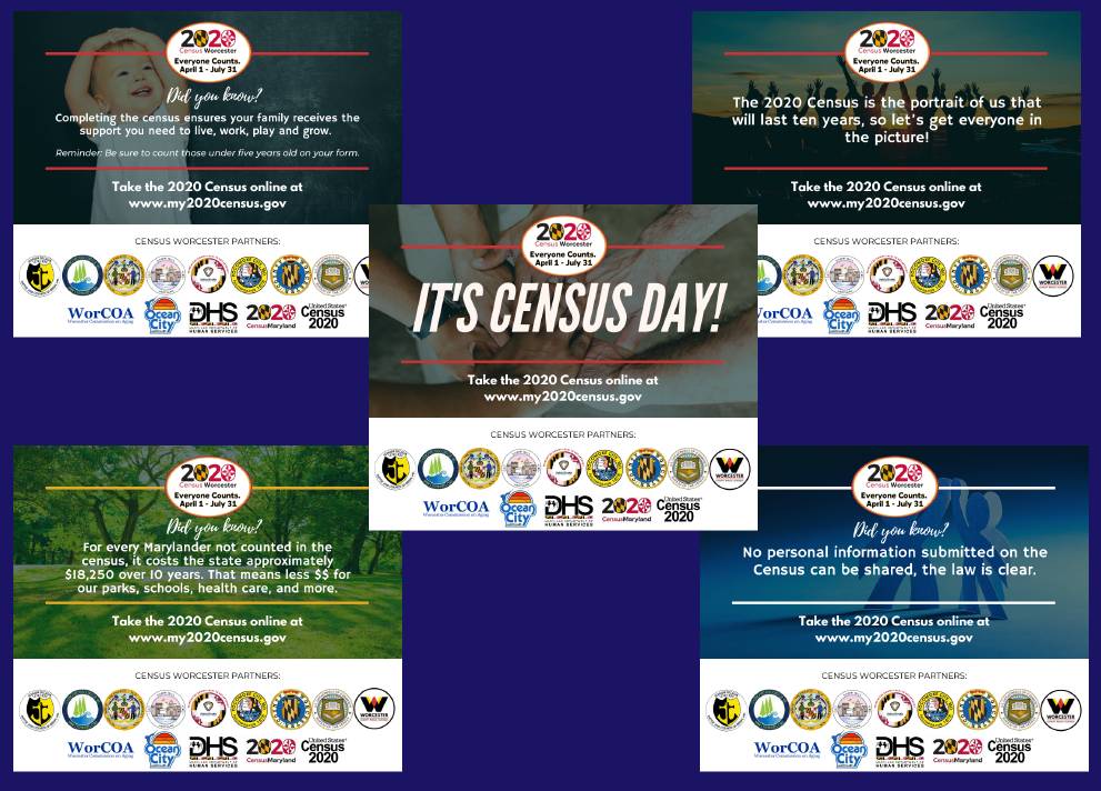 Worcester County Social Media for Census