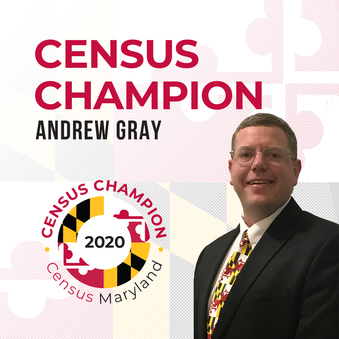 Census Champion Andrew Gray
