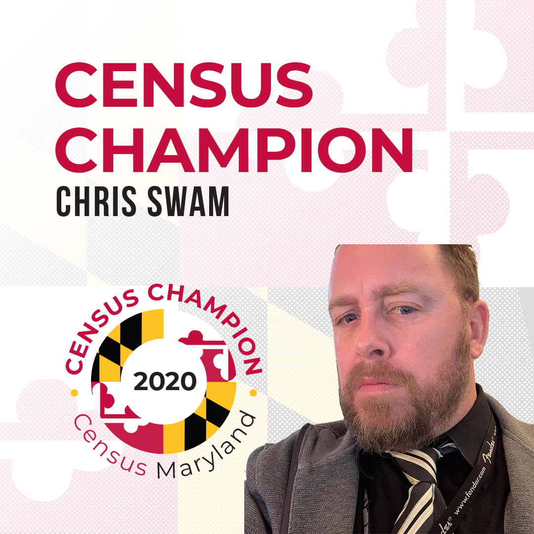 Census Champion Chris Swam