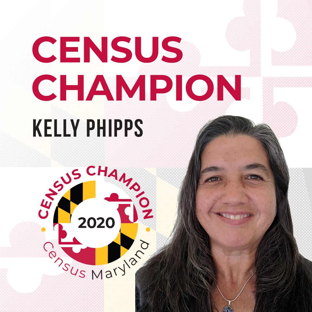 Census Champion Kelly Phipps