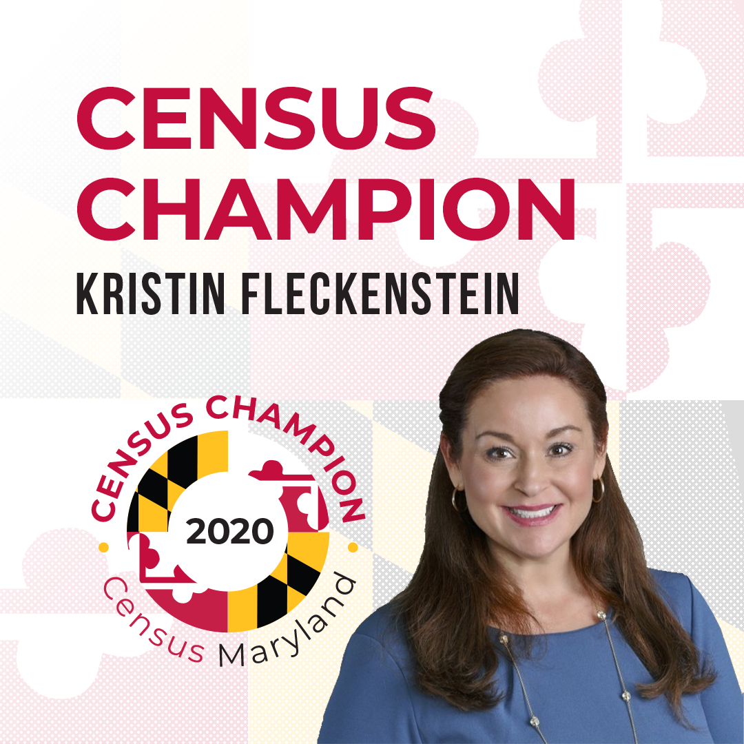 Census Champion Kristin Fleckenstein