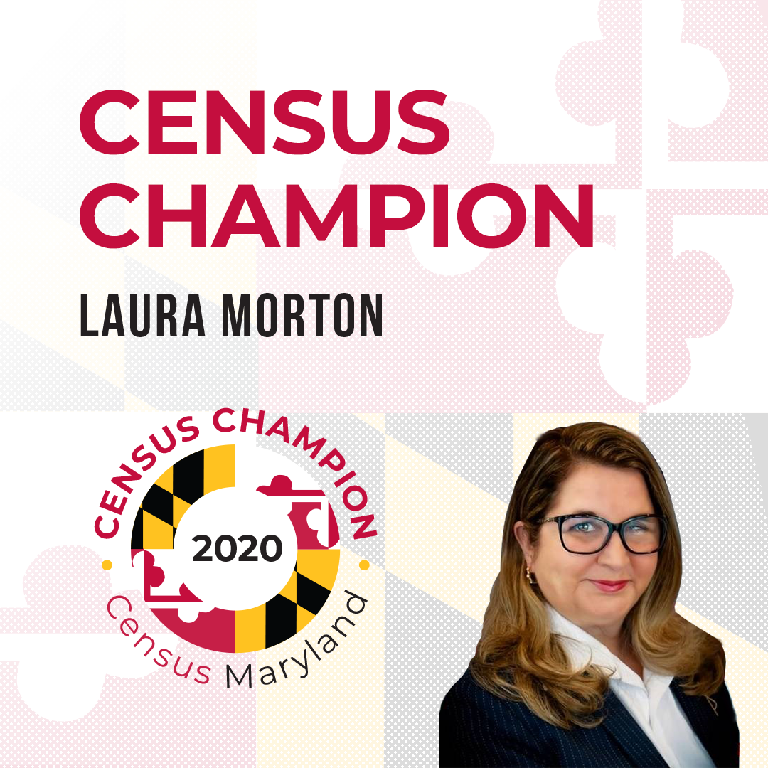 Census Champion Laura Morton