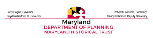 FOR IMMEDIATE RELEASE: Maryland Historical Trust Announces Upcoming ...