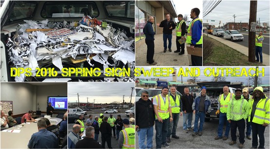 DPS Spring Sign Sweep
