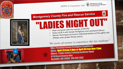 photo of ladies night out information