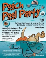 pooch pool party
