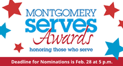 Montgomery serves awards