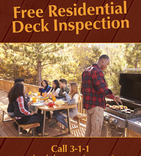 Free Deck Maintenance Inspections